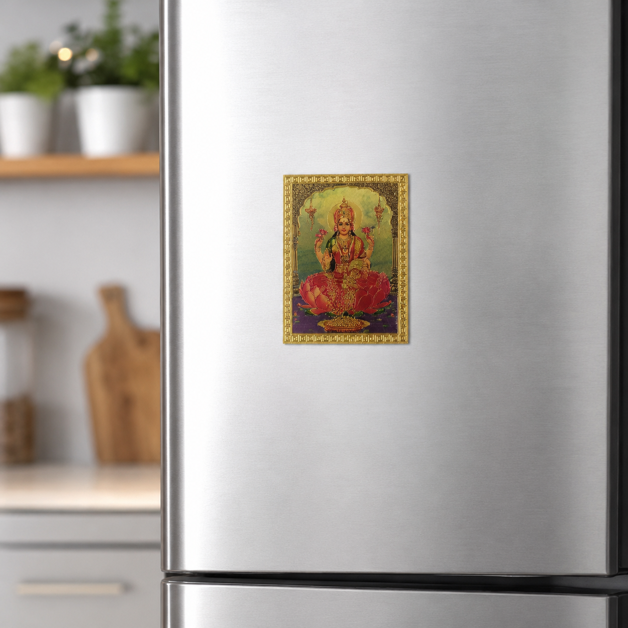 Lakshmi Fridge Maget (Pack of 1)