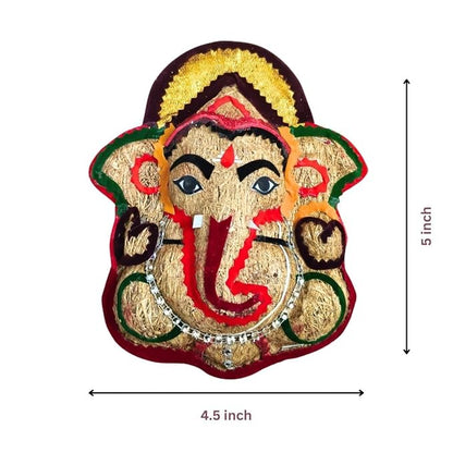 Natural Vetiver Kan Drishti Ganesha