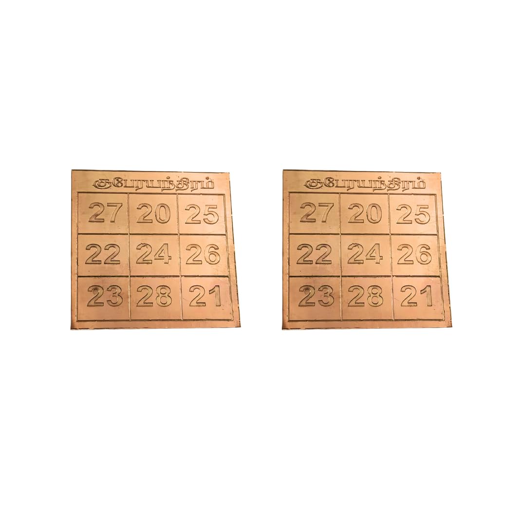 Kuber Yantra for Wallet (2 pcs)