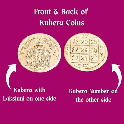 Lakshmi Kubera Pooja Set, 9 Items 9 Nos Combo