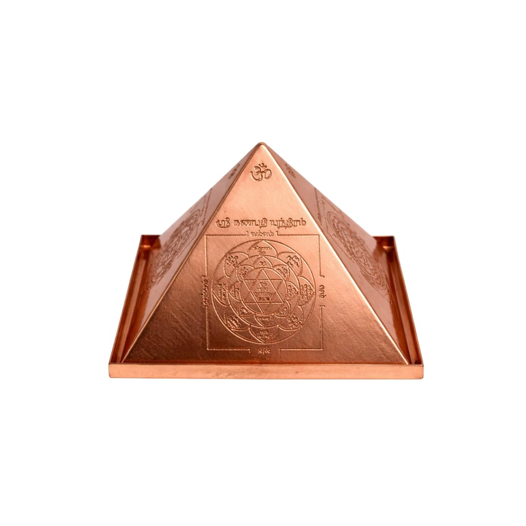 Copper Vastu Pyramid Hollow 3 Inch