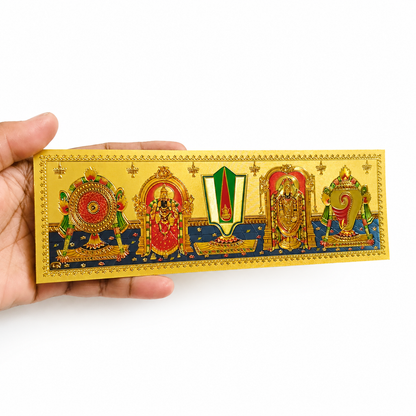 Sangu Chakra Namam Sticker Style 4 (Pack of 2)