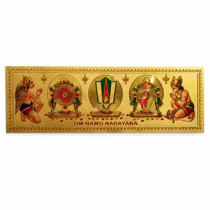Sangu Chakra Namam Sticker Style 3