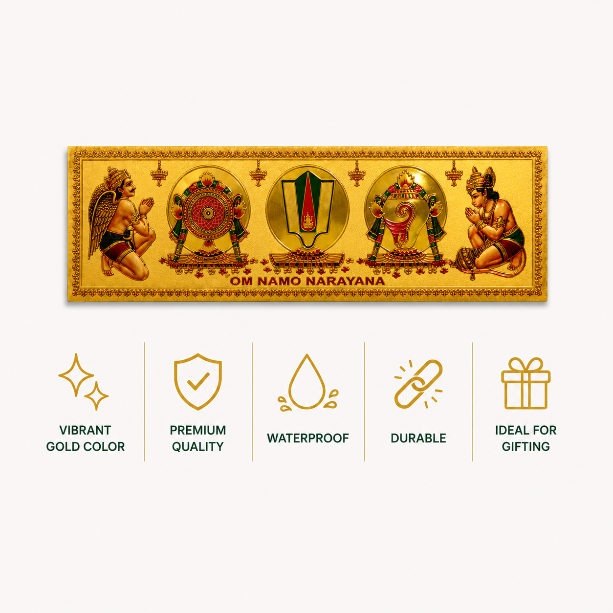 Sangu Chakra Namam Sticker Style 3
