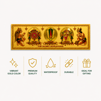 Sangu Chakra Namam Sticker Style 3