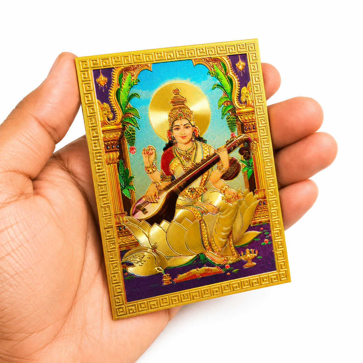 Saraswati Fridge Magnet (Pack of 10)