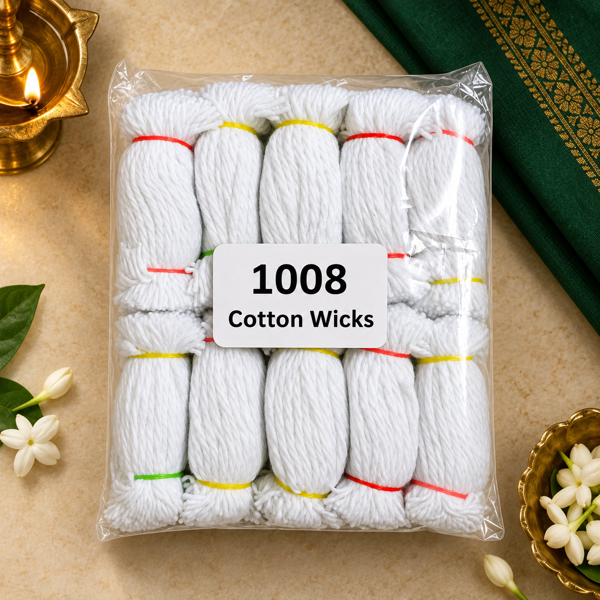 1008 Wicks 3 ply Twisted Cotton Thread