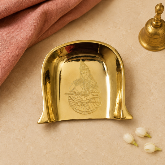 AnnaPoorani Brass muram for Pooja