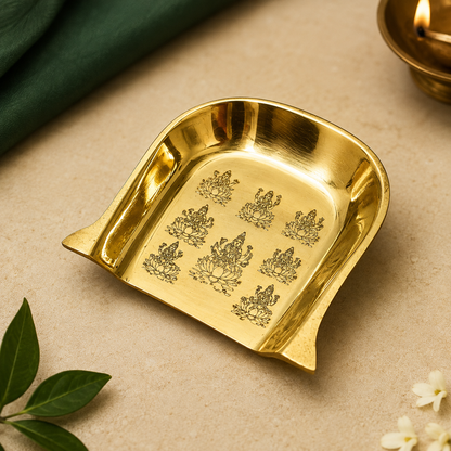Ashtalakshmi Brass muram for Pooja