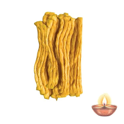 Cotton Wicks Yellow (108 Pieces)