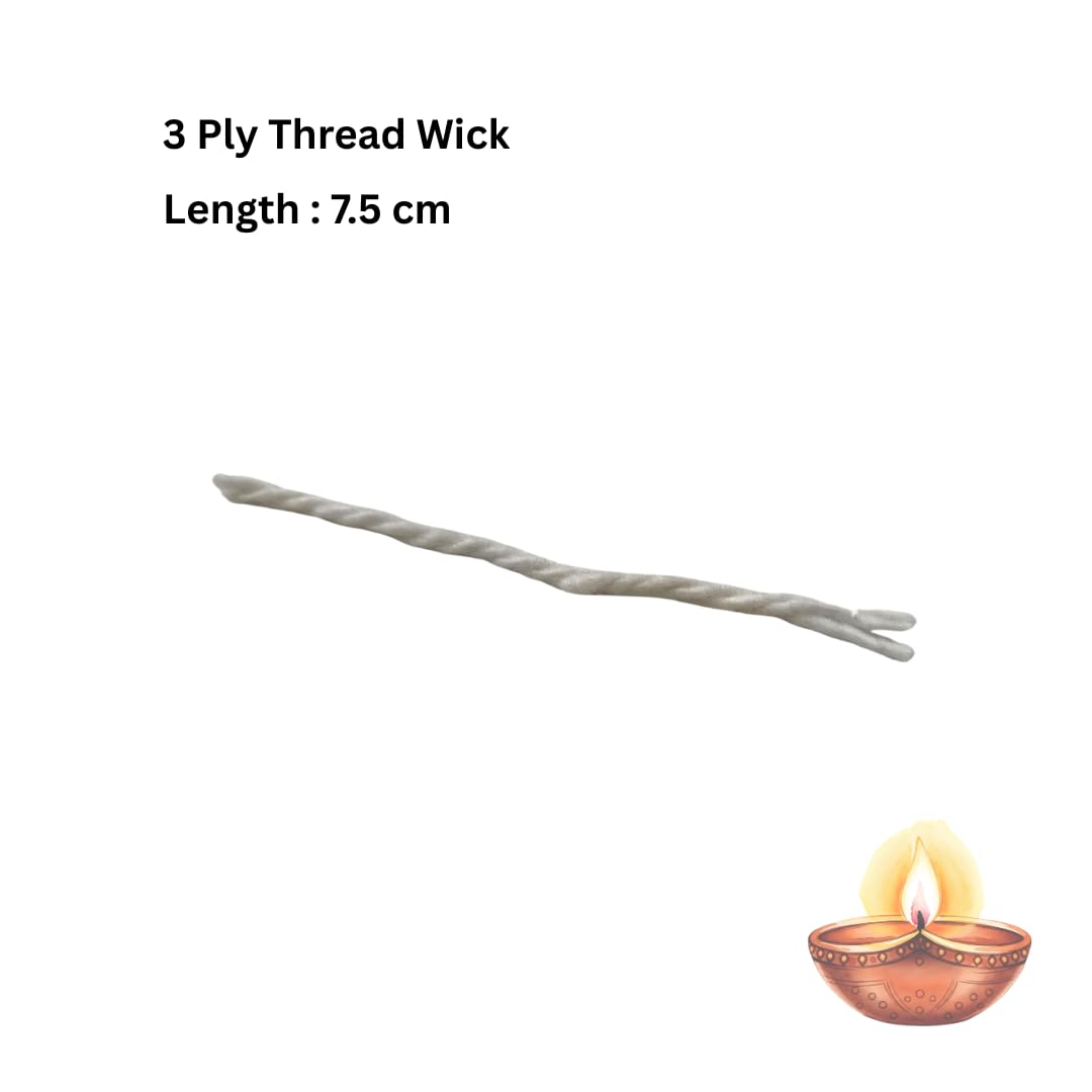 1008 Wicks 3 ply Twisted Cotton Thread